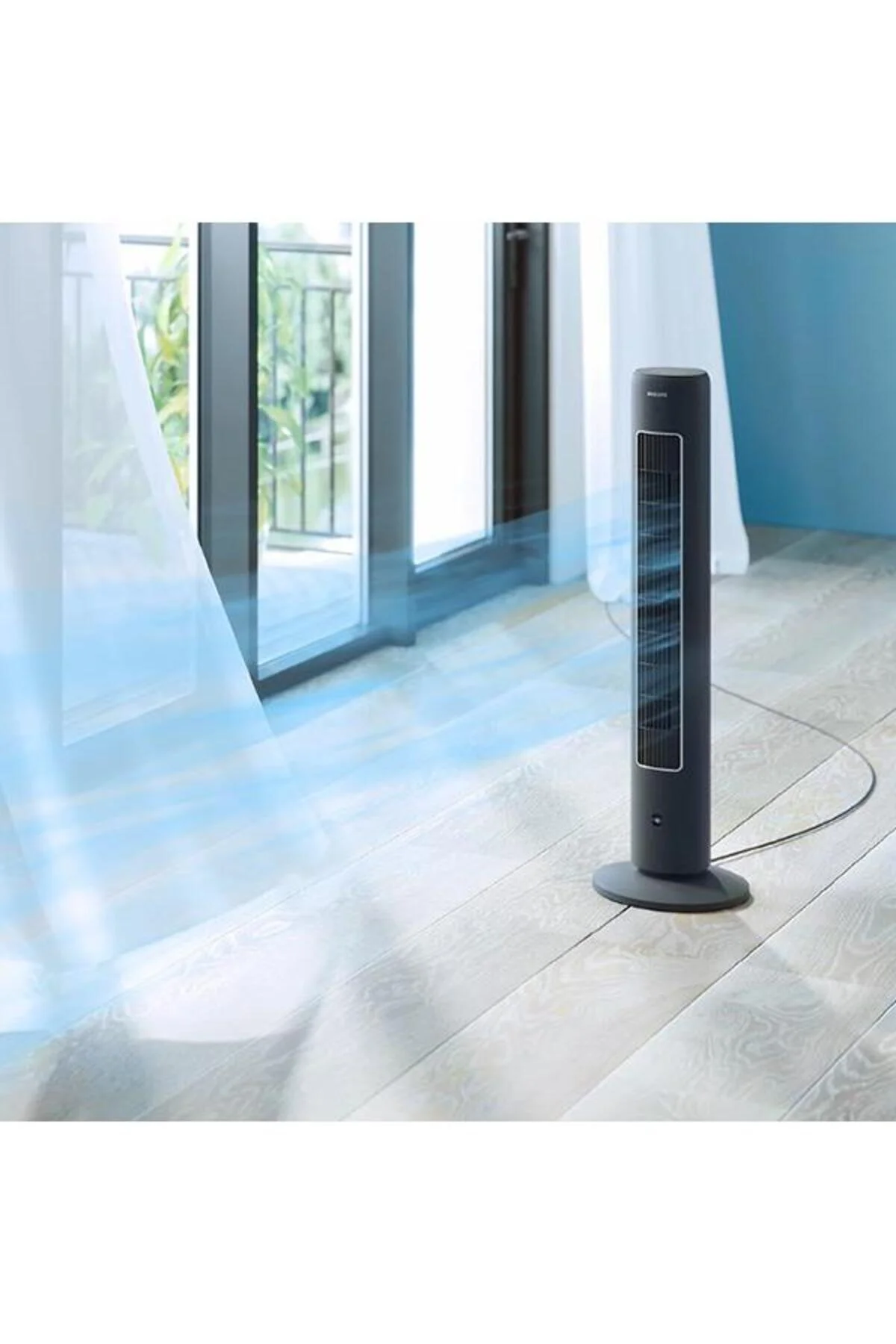 Philips 5000 Serisi Cx5535/11 Siyah Kule Tipi Fanlı Vantilatör