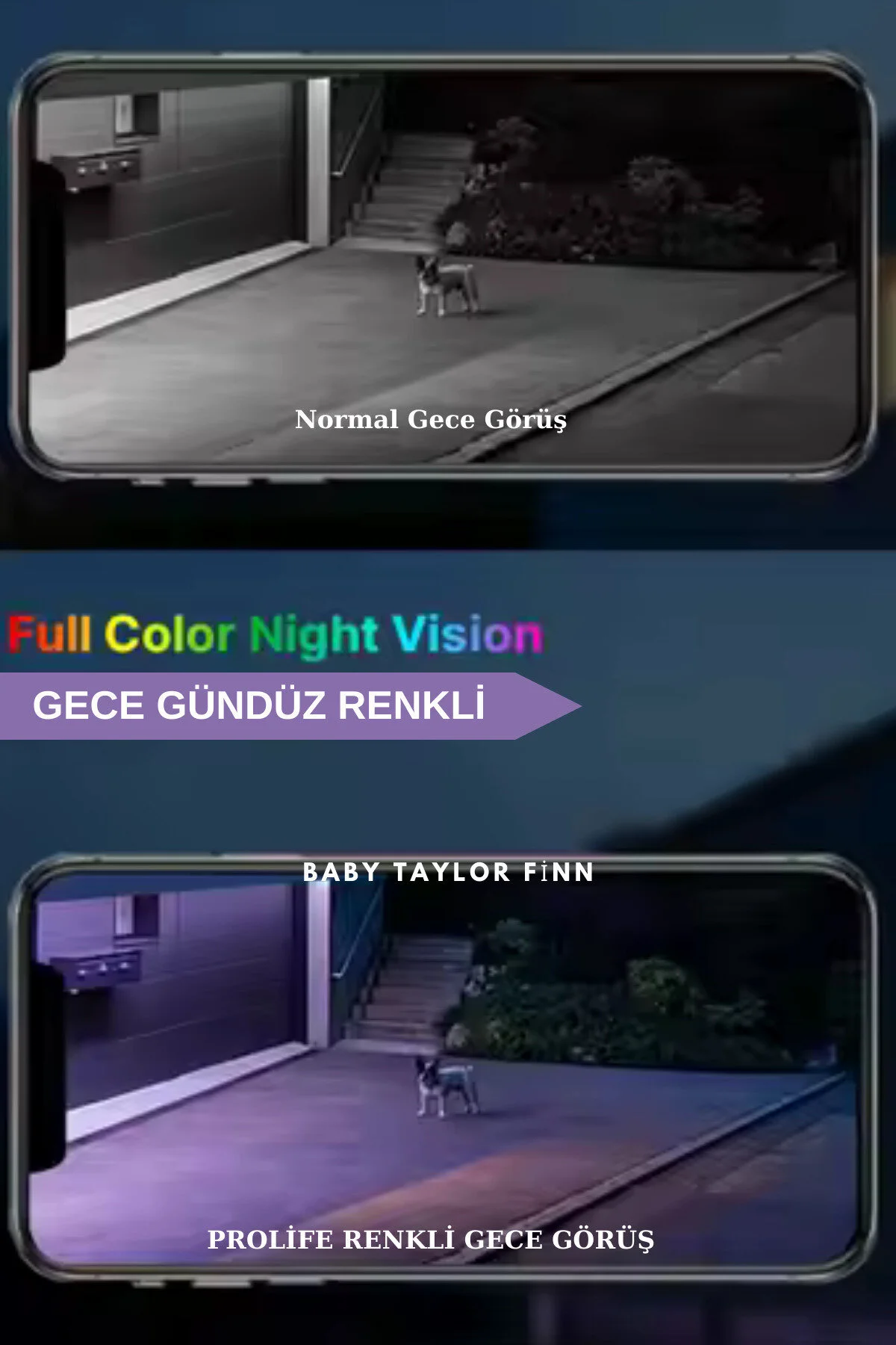 PROLİFE 6 LI Sesli Güvenlik Kamerası 5 Mp Gece Renkli Yüz Ve Araç Tanımalı Full Hd Kamera Sistemi