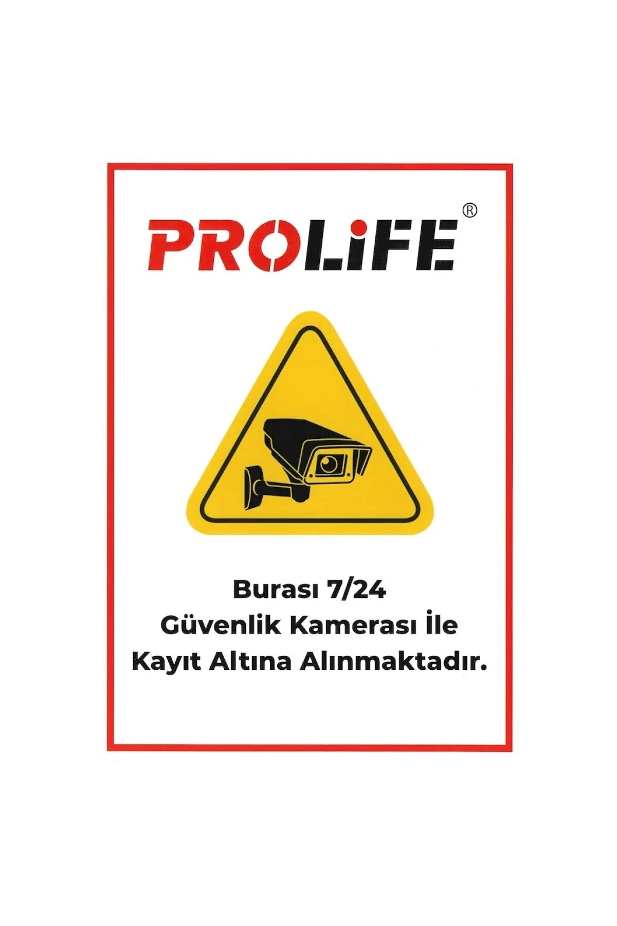 PROLİFE 6 LI Sesli Güvenlik Kamerası 5 Mp Gece Renkli Yüz Ve Araç Tanımalı Full Hd Kamera Sistemi