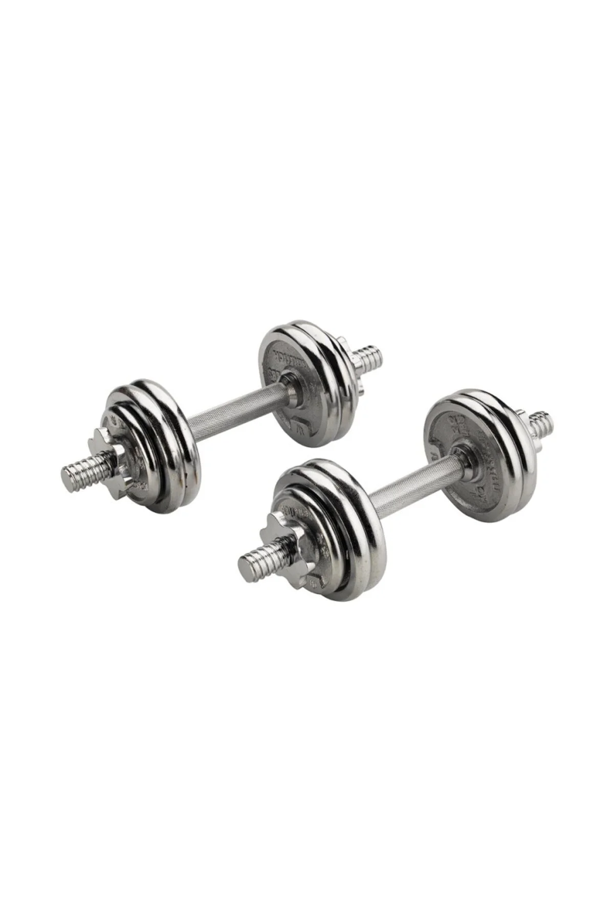 SLİPT Ckspor 15 Kg Krom Dumbell Seti Çantalı Döküm Plaka Dambıl Seti Cks15
