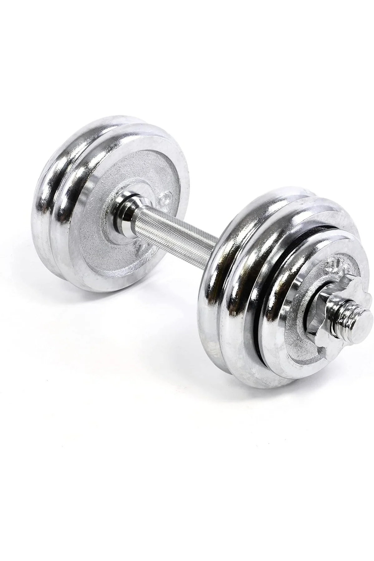SLİPT Ckspor 15 Kg Krom Dumbell Seti Çantalı Döküm Plaka Dambıl Seti Cks15
