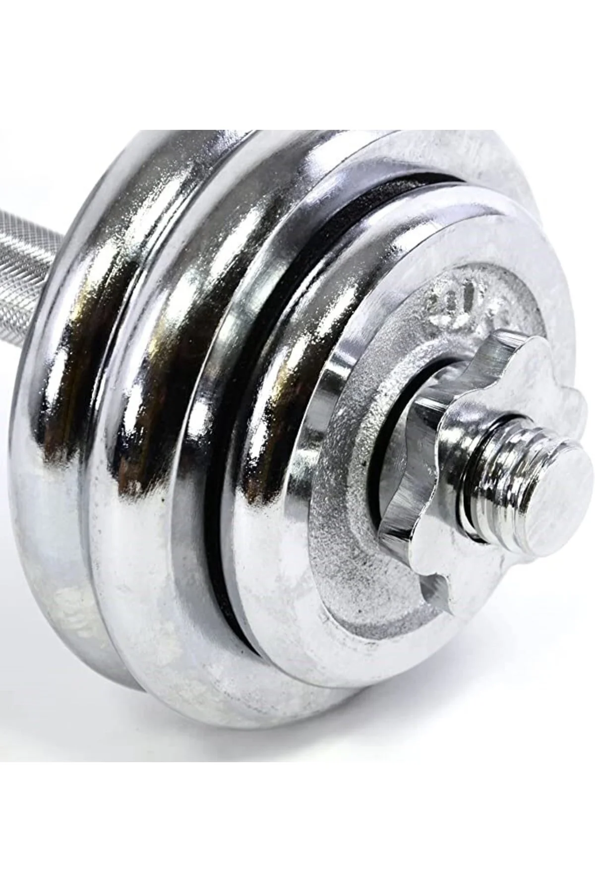 SLİPT Ckspor 15 Kg Krom Dumbell Seti Çantalı Döküm Plaka Dambıl Seti Cks15