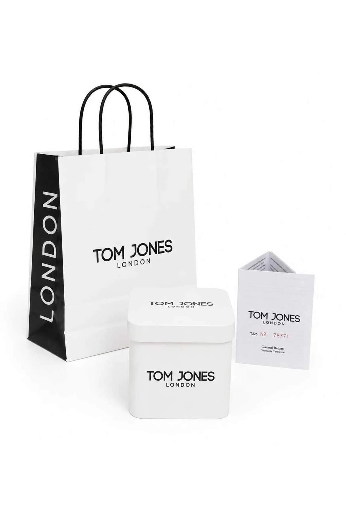 Tom Jones London ERKEK KOL SAAT GÜMÜŞ MAVİ RENK ORJİNAL KALİTELİ ÇELİK SU GECİRMEZ 3ATM 2 YIL GARANTİLİ FATURALI