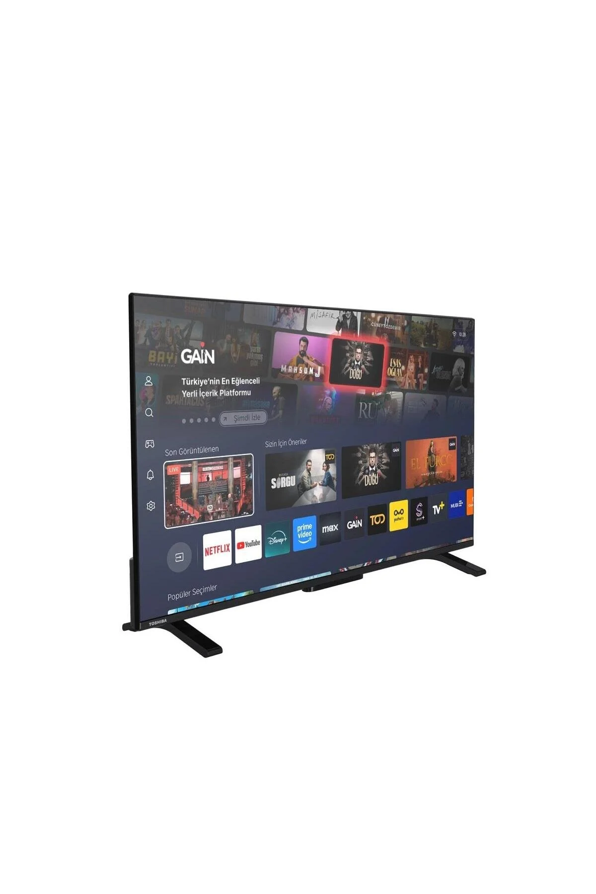 Toshiba 43UV1563DT 4K Ultra HD 43" 109 Ekran Uydu Alıcılı Smart LED TV
