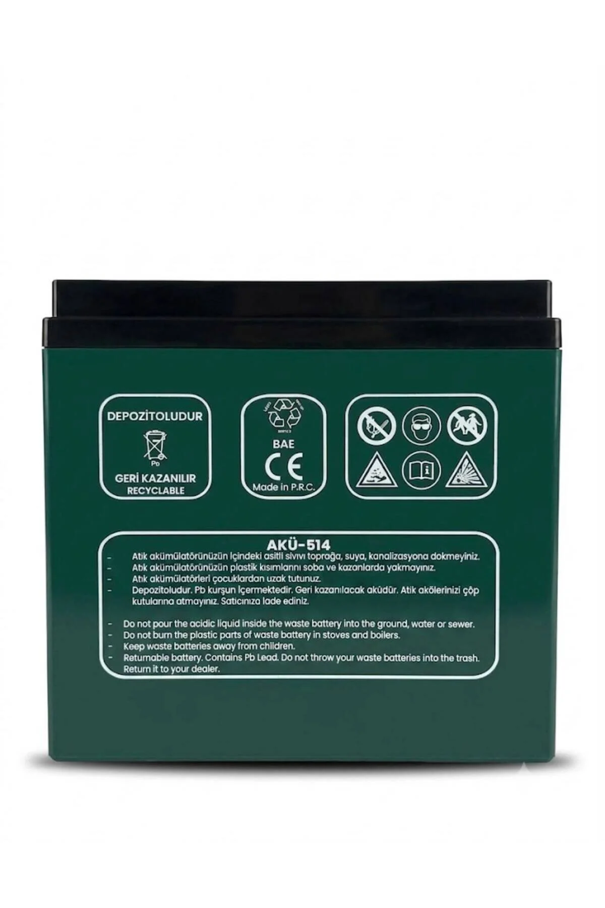 Volta VSX AKÜ 3M000-20012-00 JEL 12V-20/22Ah (7.5*18*17)