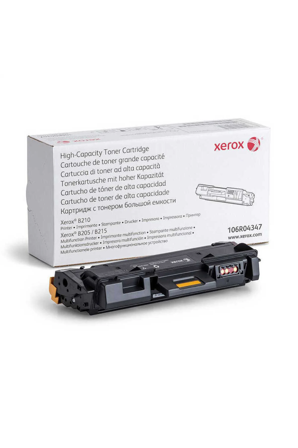 Xerox 106R04348 Orjinal Toner Kartuşu - Net ve Canlı Baskı - Siyah