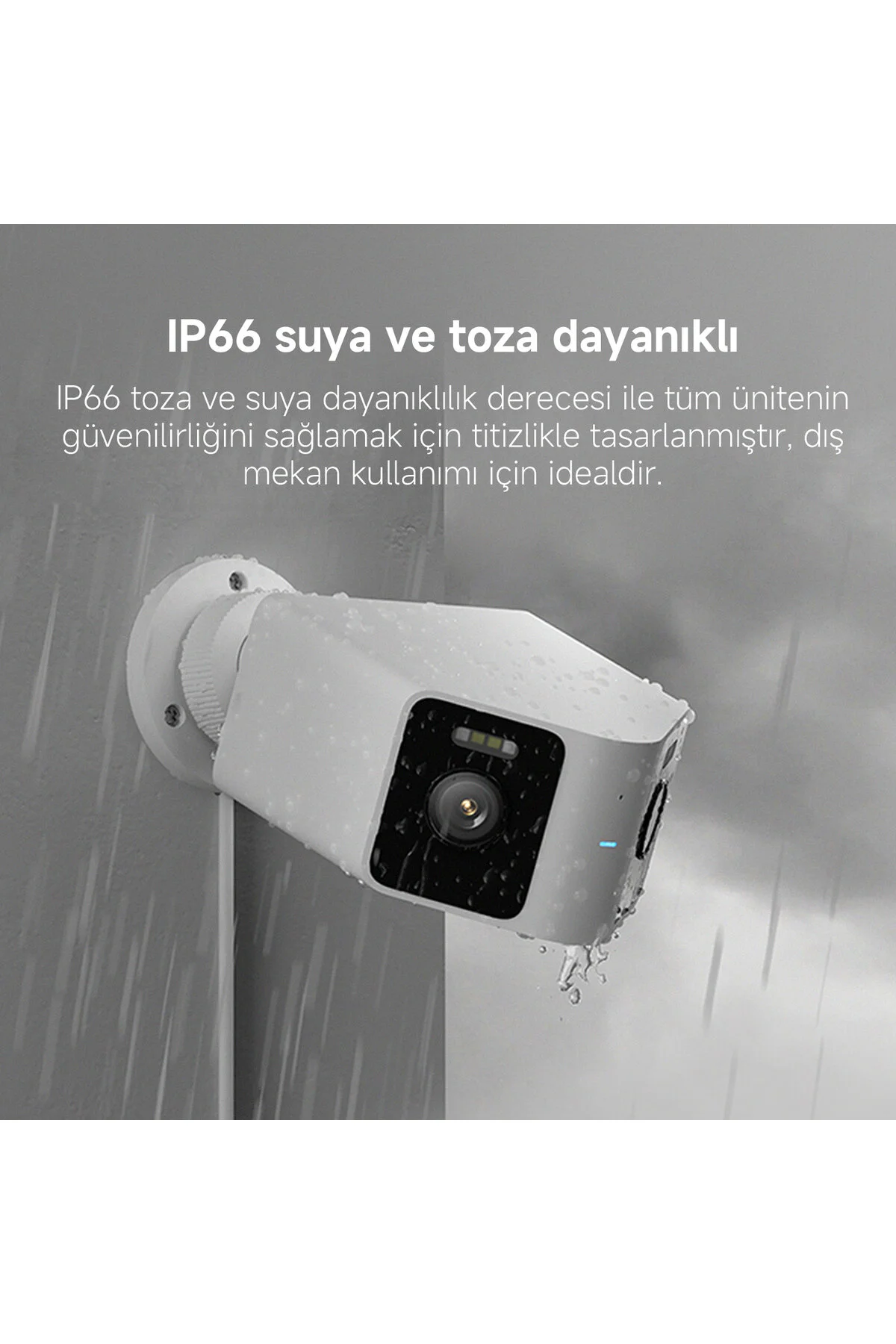 Xiaomi Outdoor Camera CW100 Dual Akıllı Güvenlik Kamerası, Çift Lens, IP66 (Xiaomi Türkiye Garantili)