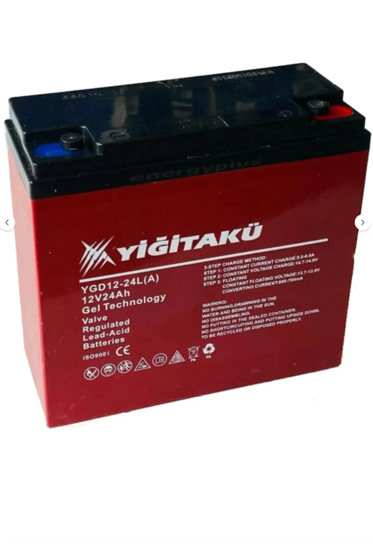 Yiğit Akü YİĞİT 12v 24ah Jel Solar Sistem Aküsü 2026 ÜRETİM