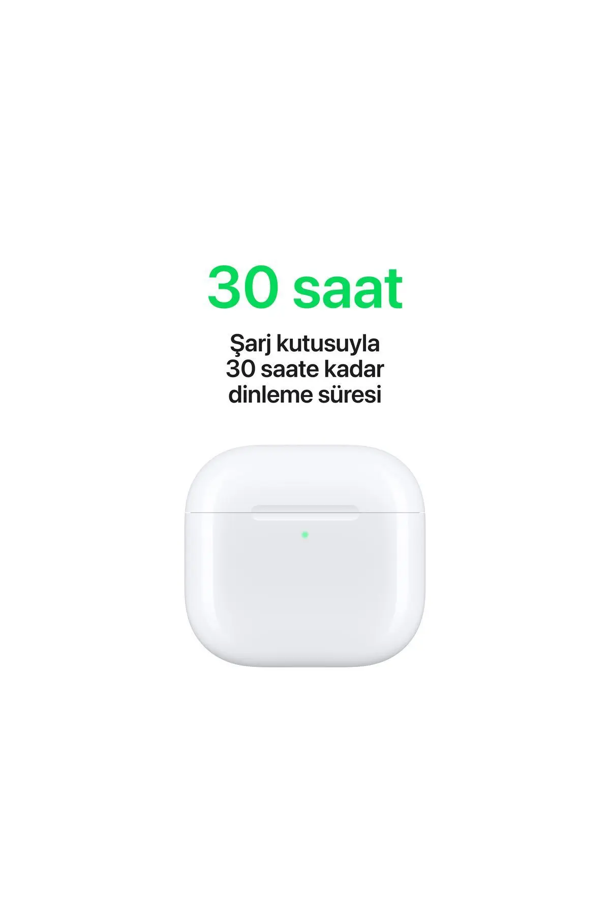 Apple AirPods 4 Aktif Gürültü Engelleme Özellikli MXP93TU/A