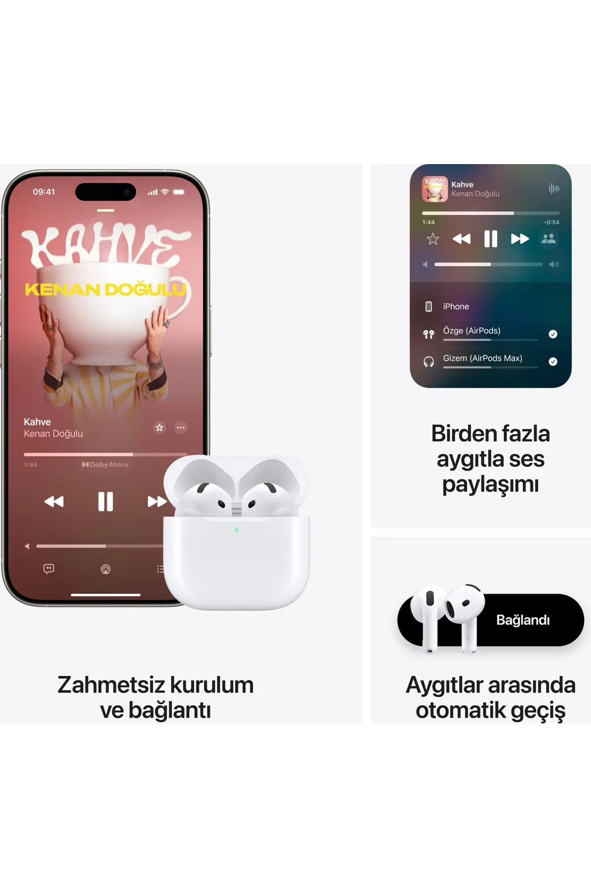 Apple Airpods 4. Nesil (MXP63TU/A)