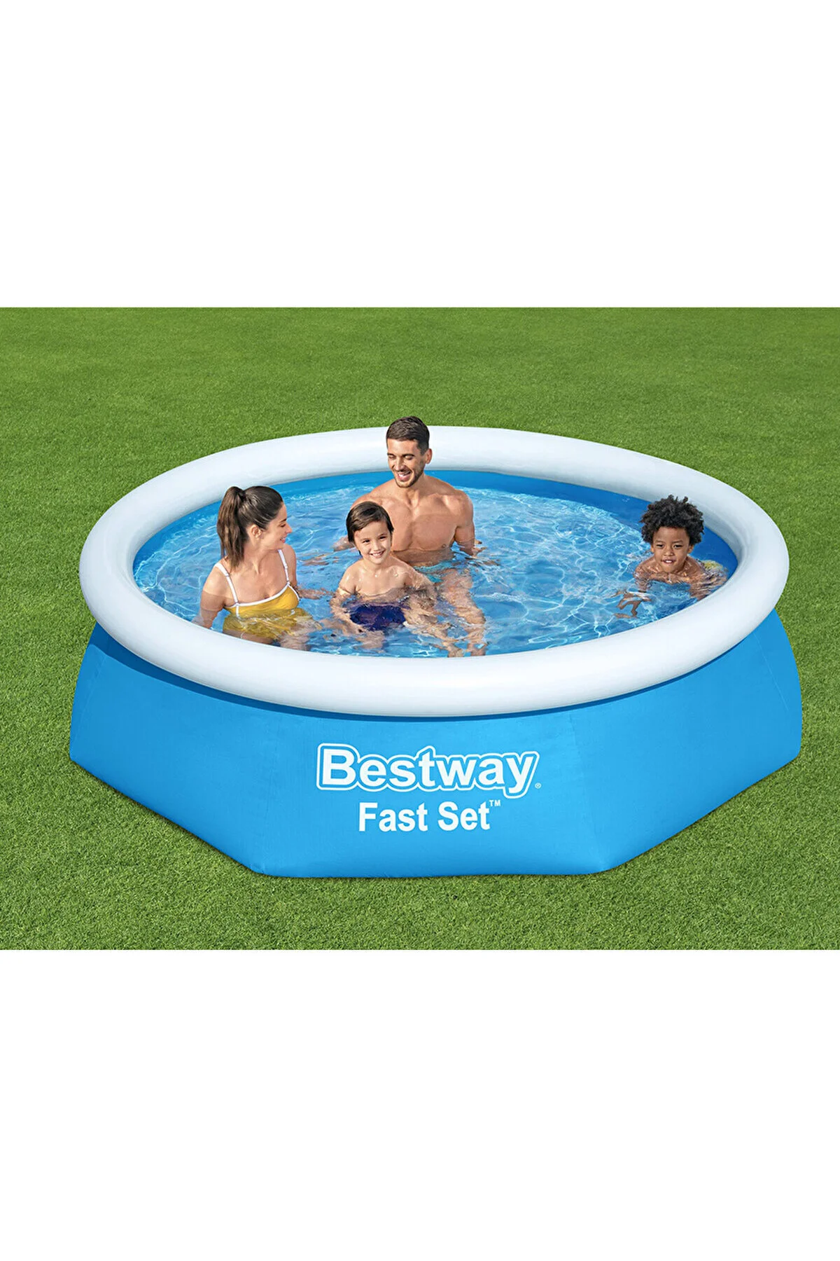 Bestway 57448 Fast Set Çember Şişme Havuz 2.44 m x 61 cm