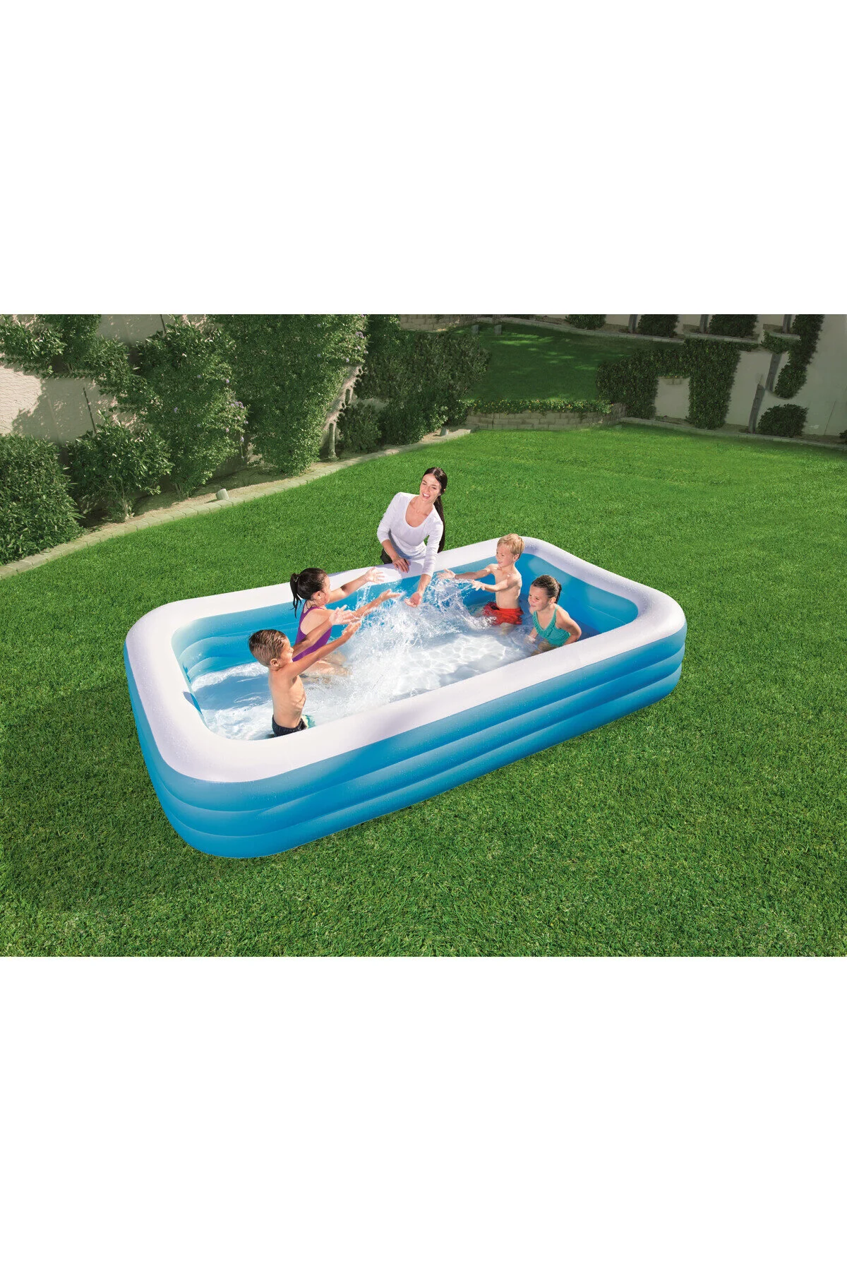 Bestway Havuz Dikdörtgen Mavi 305x183x56santimetre