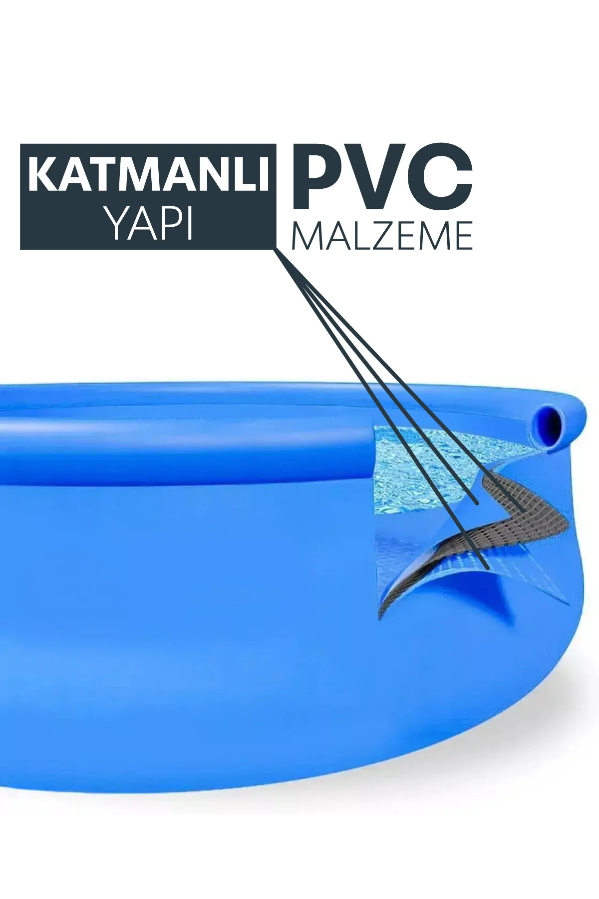 Blooma Yuvarlak Aile Havuzu 305cm x76cm