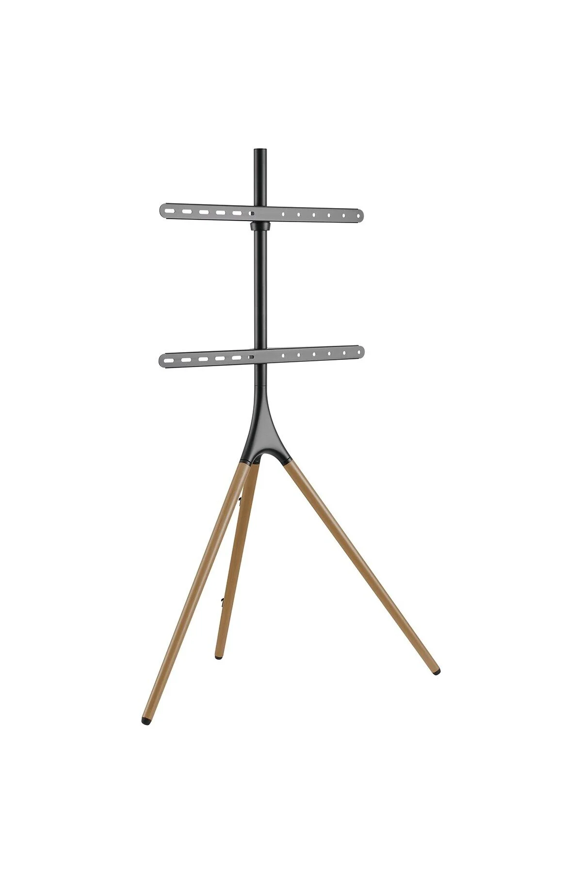 Cletech Şövalye Tipi Tv Standı 45"-65" | Ahşap & Metal | 180° Döner | 32 kg Taşıma Kapasiteli