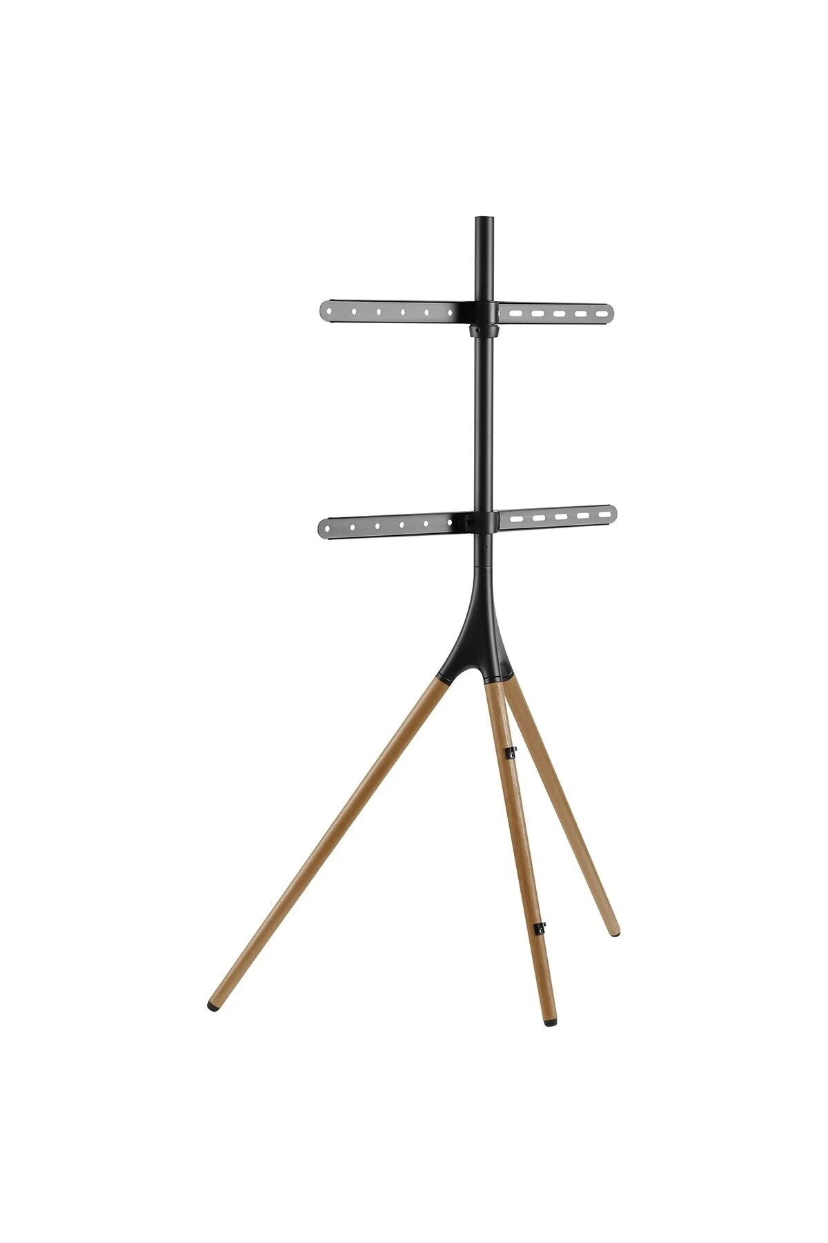 Cletech Şövalye Tipi Tv Standı 45"-65" | Ahşap & Metal | 180° Döner | 32 kg Taşıma Kapasiteli