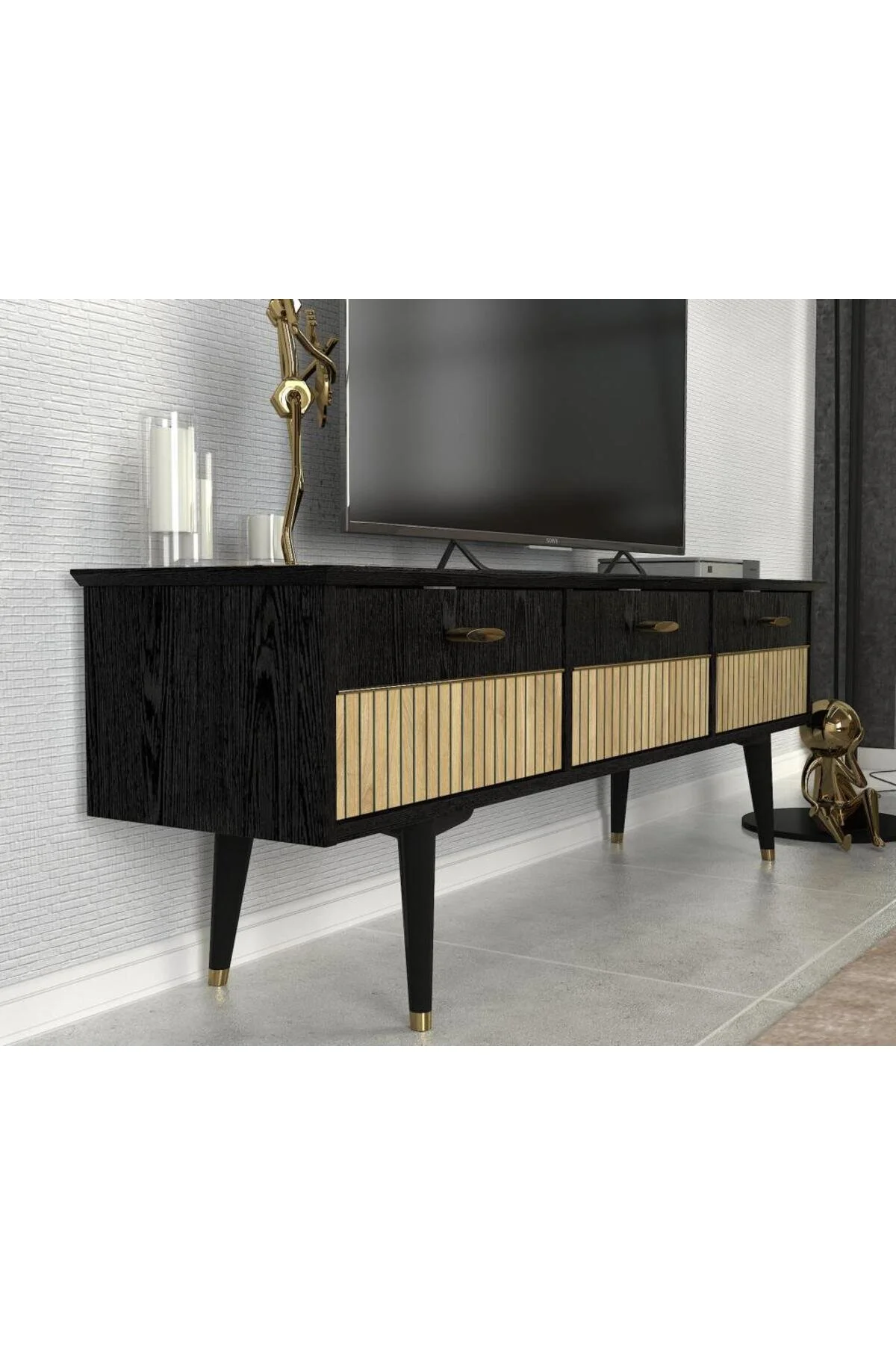 Dekorister Bolea Tv Stand Senkronsiyah - Bona