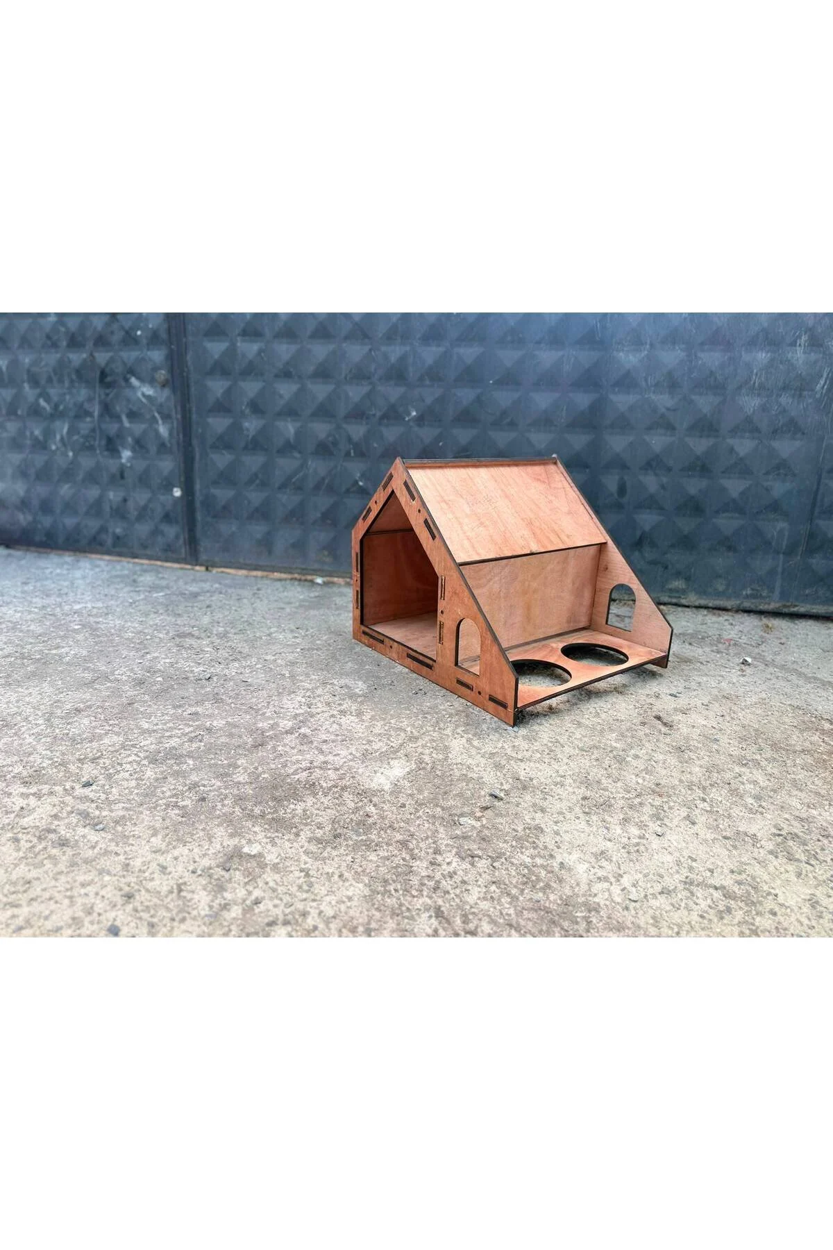 GreenFeedBox Köpek Kulübesi-Marin Kontra Dış Kullanıma Uygun 3 Farklı Boyuta Hayvan Kulübesi