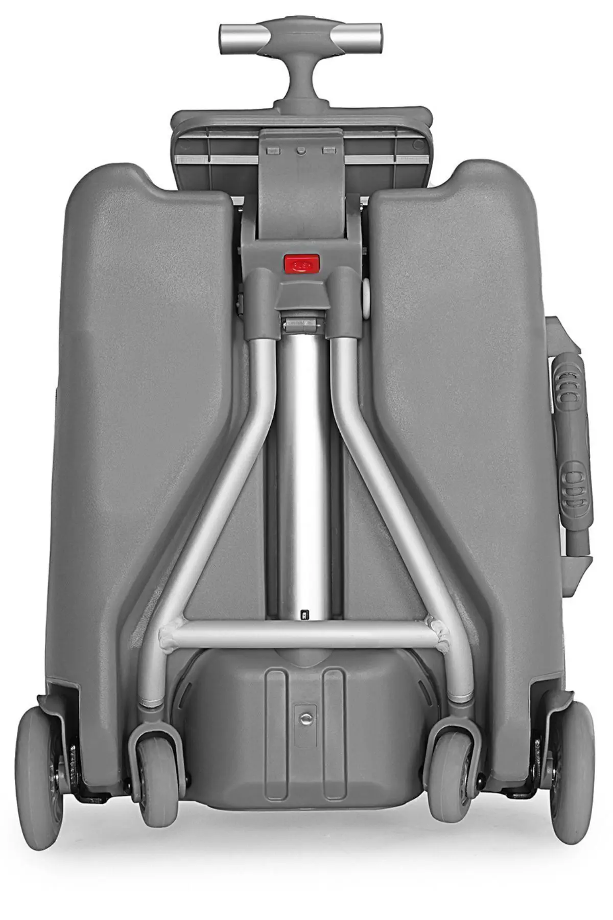 Heybee Luggages Çocuk Valizi Sevimli Canavar Oturulabilir Yeşil Seyahat Bavulu(Kilit Tutma Aparatı Dahil Değildir)