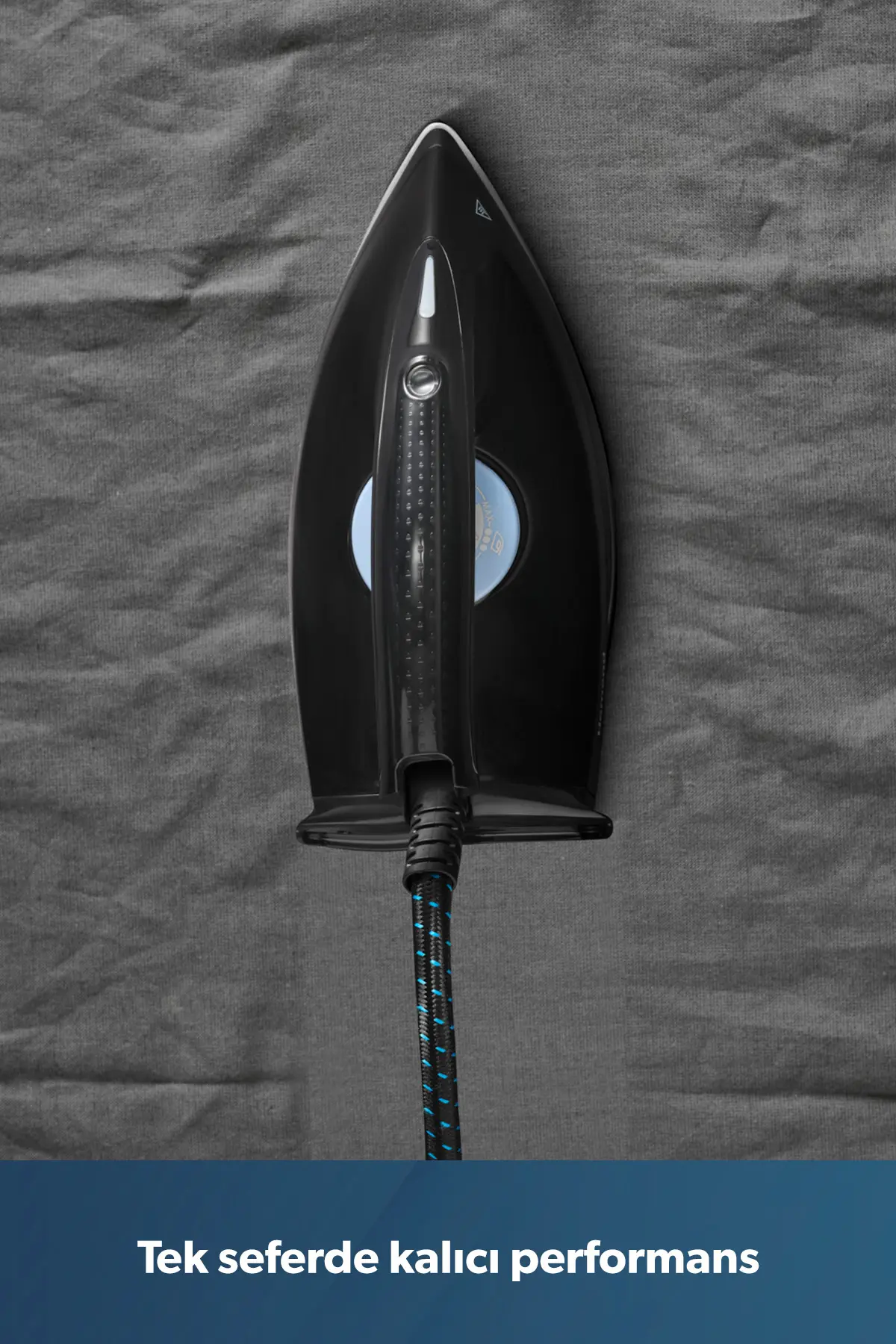 HOMEND Steamwork 1169H Buhar Kazanlı Ütü Siyah Mavi 2400 W