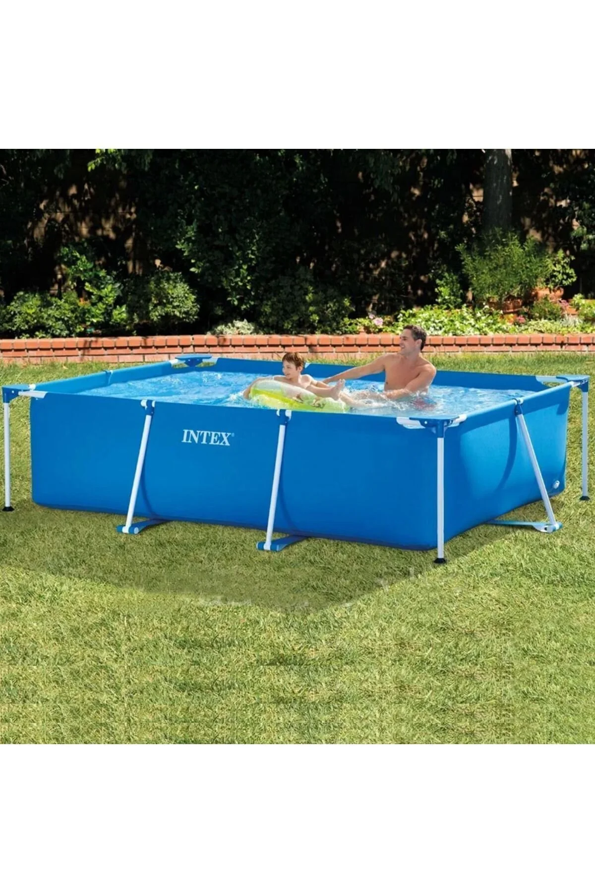 Intex 28268 Dikdörtgen Prefabrik Aile Havuzu 300x200x75cm