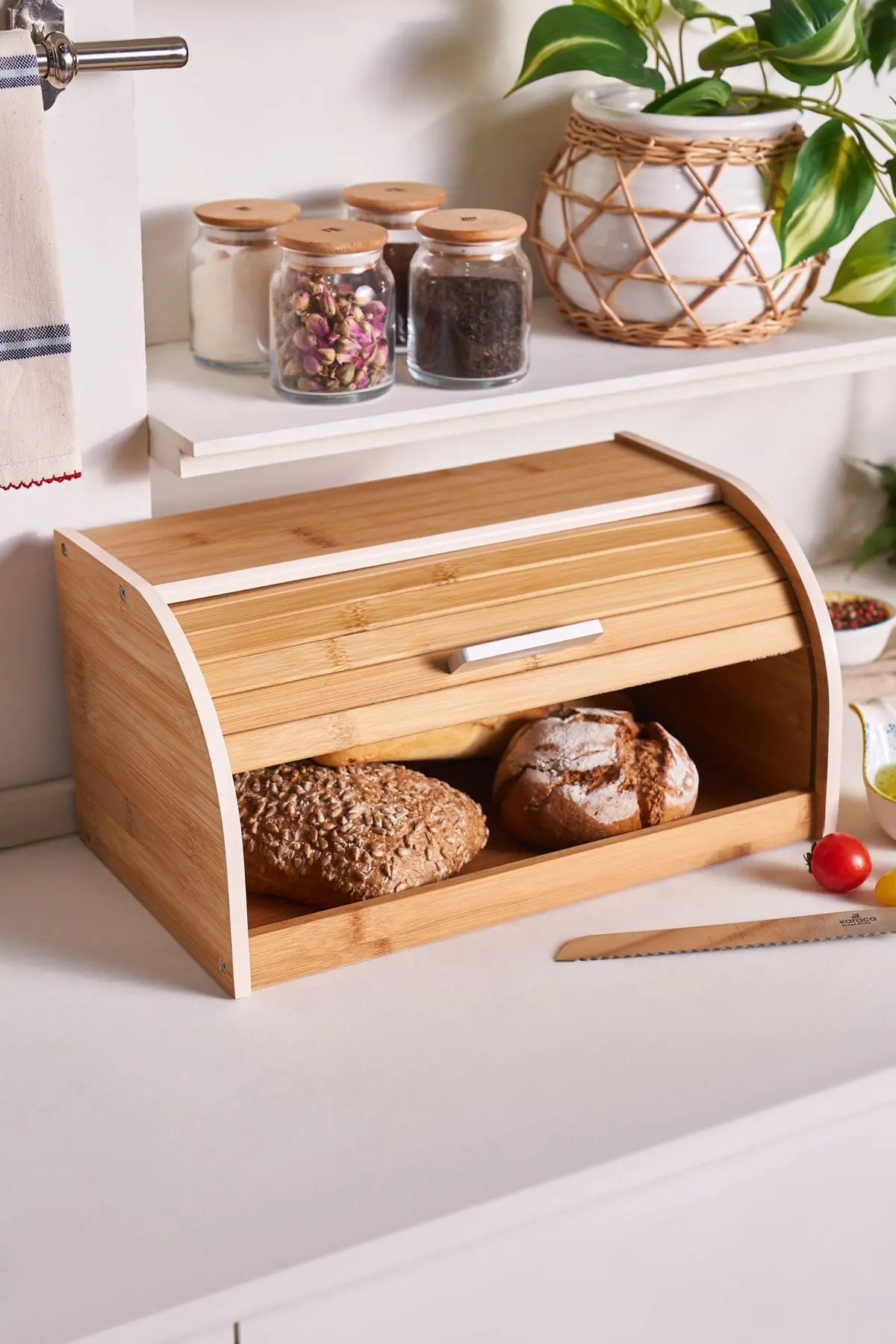 Karaca Aksel Bamboo Ekmek Kutusu 38 cm