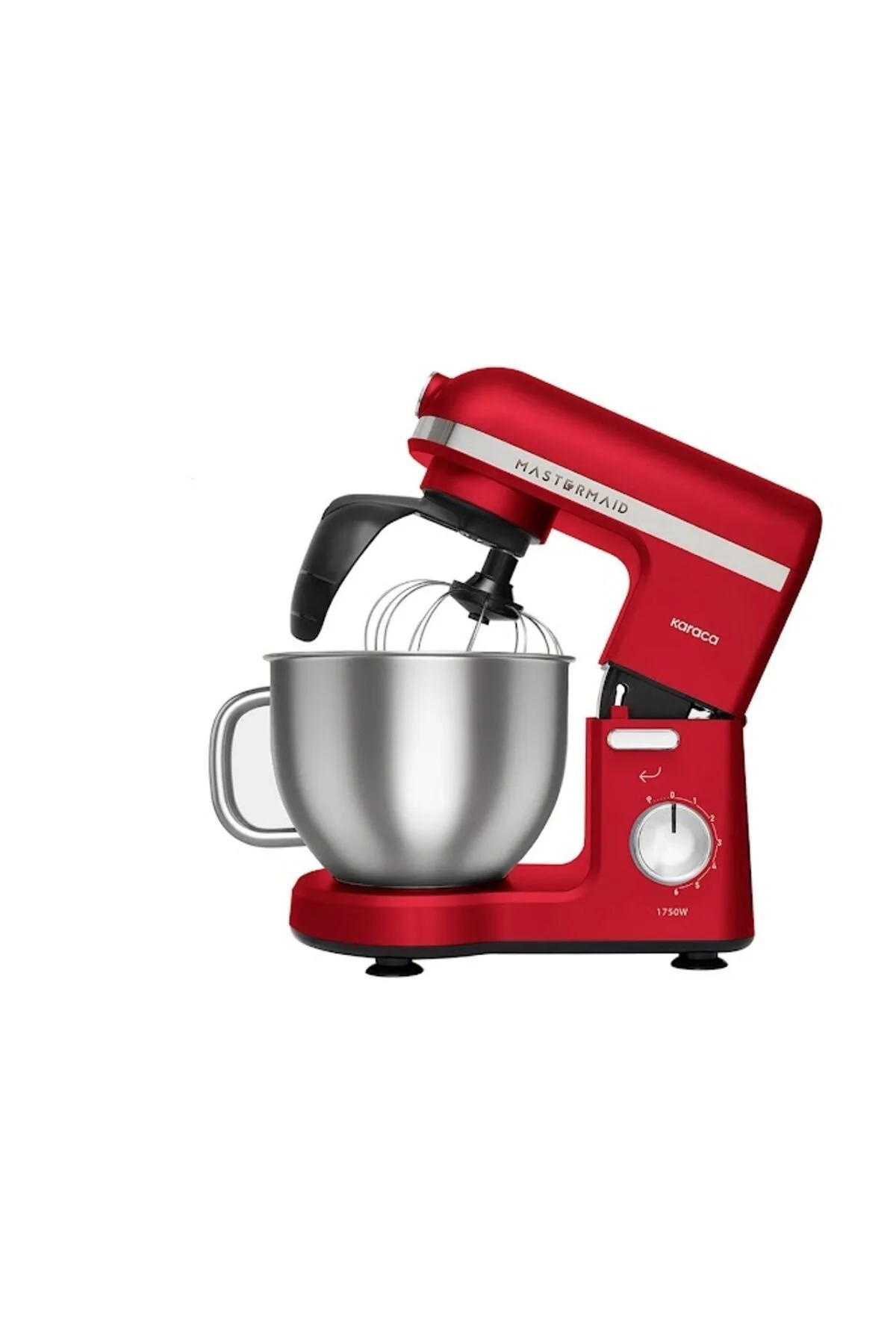 Karaca Mastermaid Chef Pro Çift Kollu Stand Mikser Imperial Red 1750 W