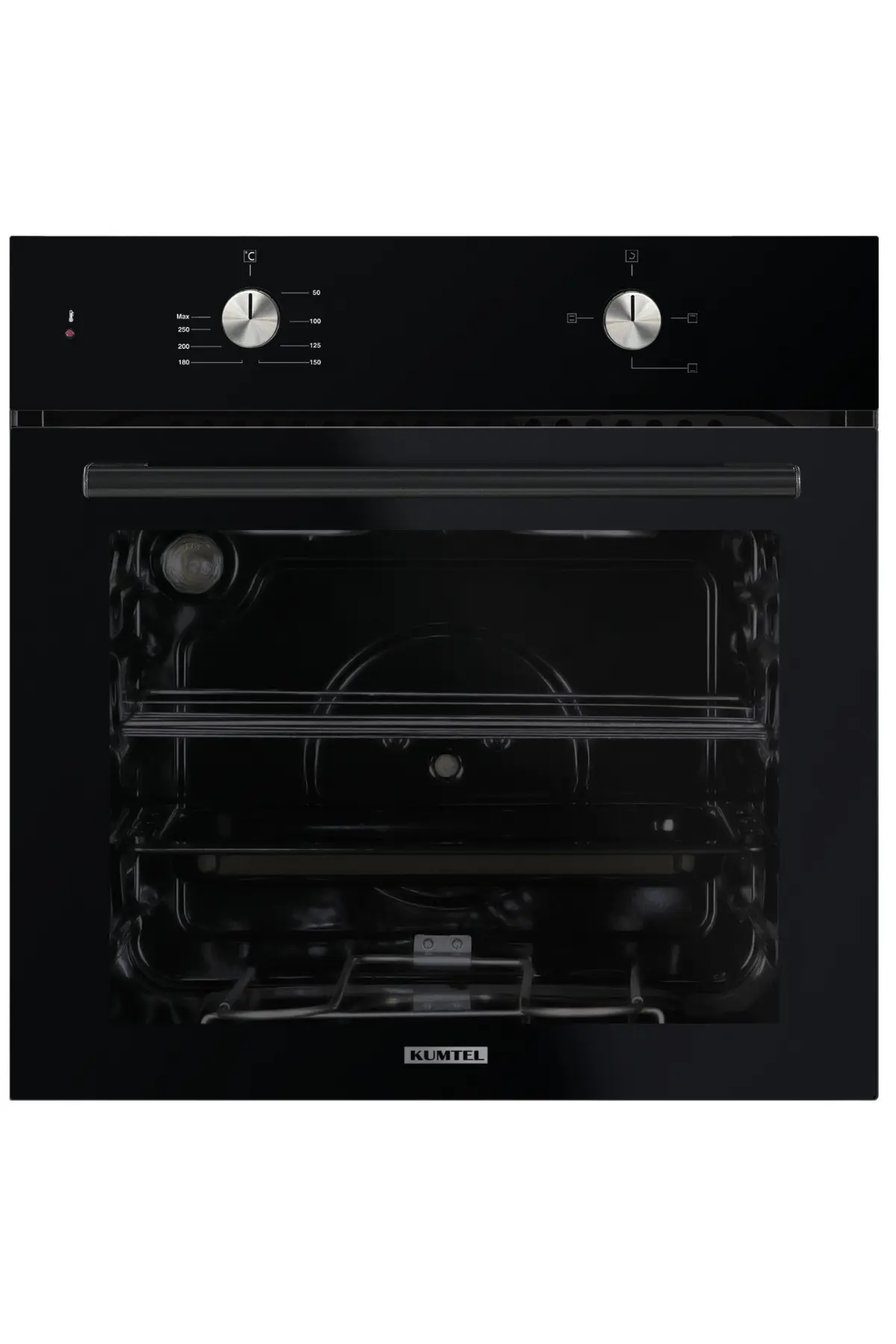 KUMTEL HOME SİYAH CAM ANKASTRE SET