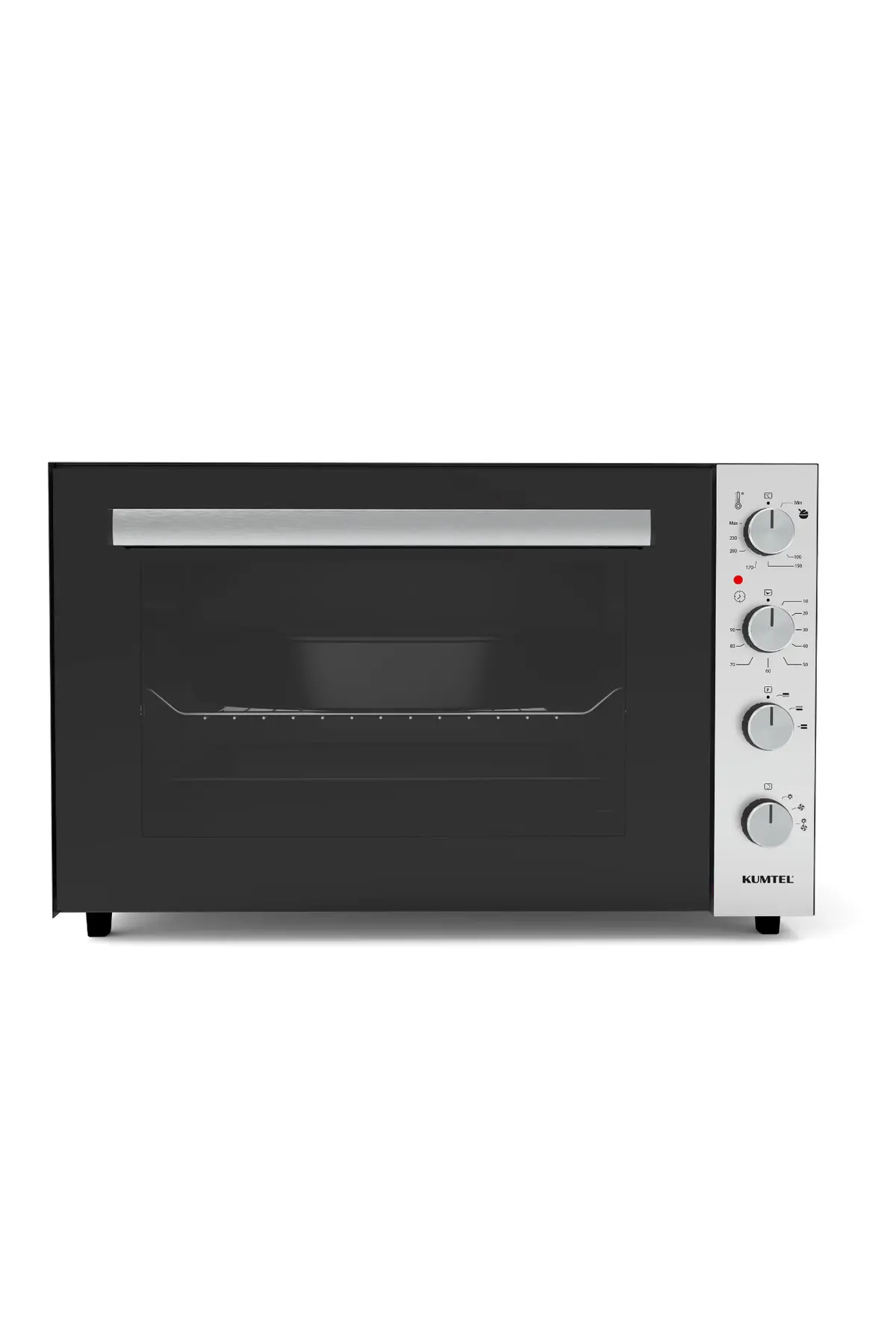 KUMTEL LX-9625 Turbo 70 Litre Midi Fırın - Siyah