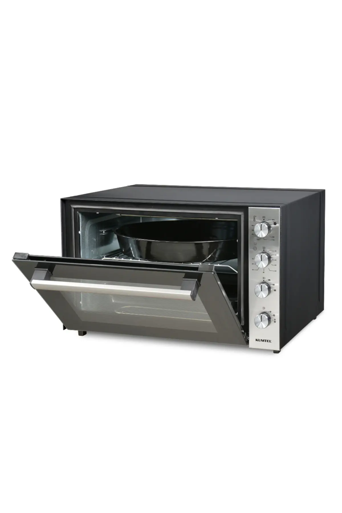 KUMTEL LX-9625 Turbo 70 Litre Midi Fırın - Siyah
