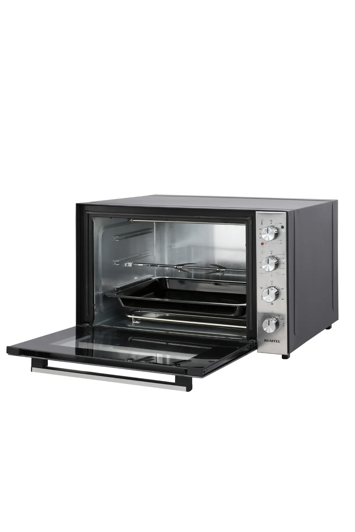 KUMTEL Piliç Çevirmeli 71 Litre Midi Fırın LX-9645