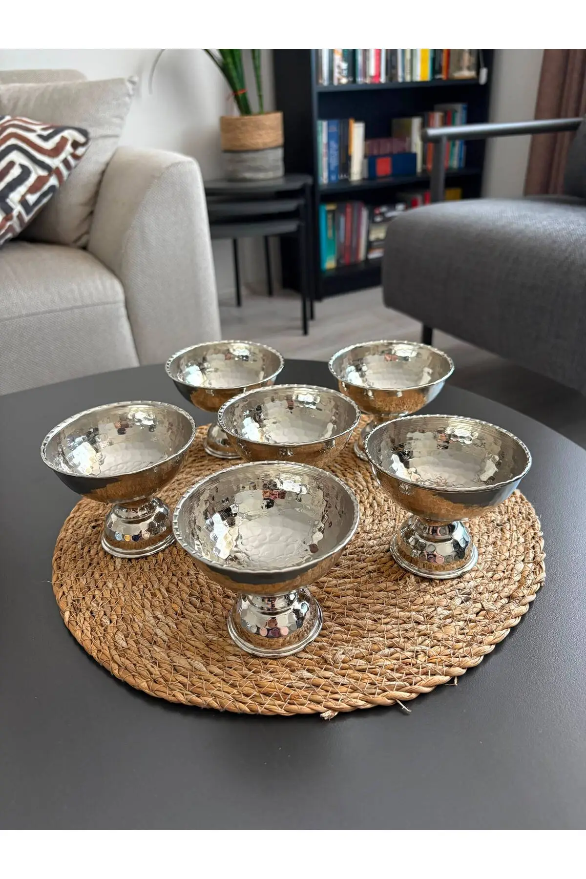 Layla Copper Bakır Dondurmalık Bakır sunumluk Bakır Baharatlık Bakır sunumluk