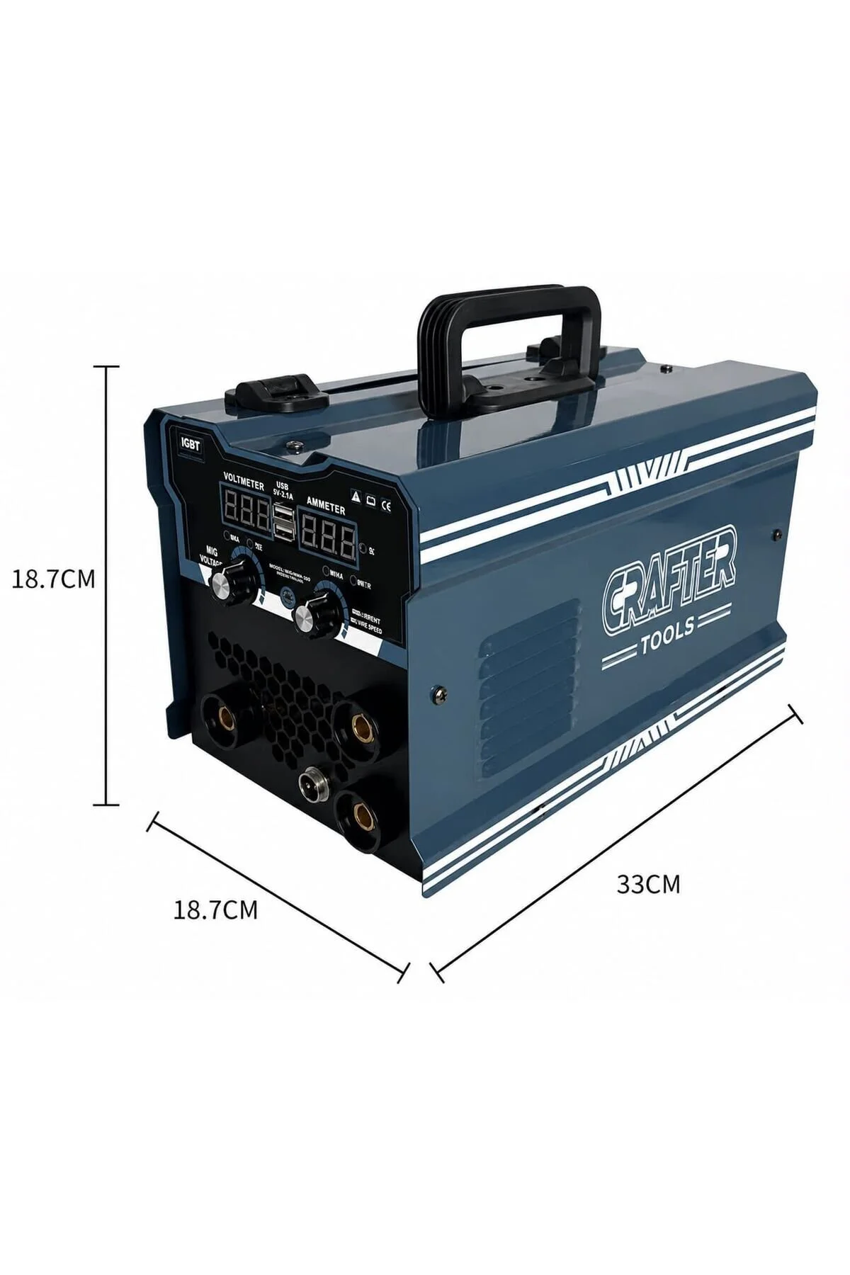 LUNAX Germany 950 Amper Invertör Ve Gazsız Gazaltı Kaynak Makinesi M950