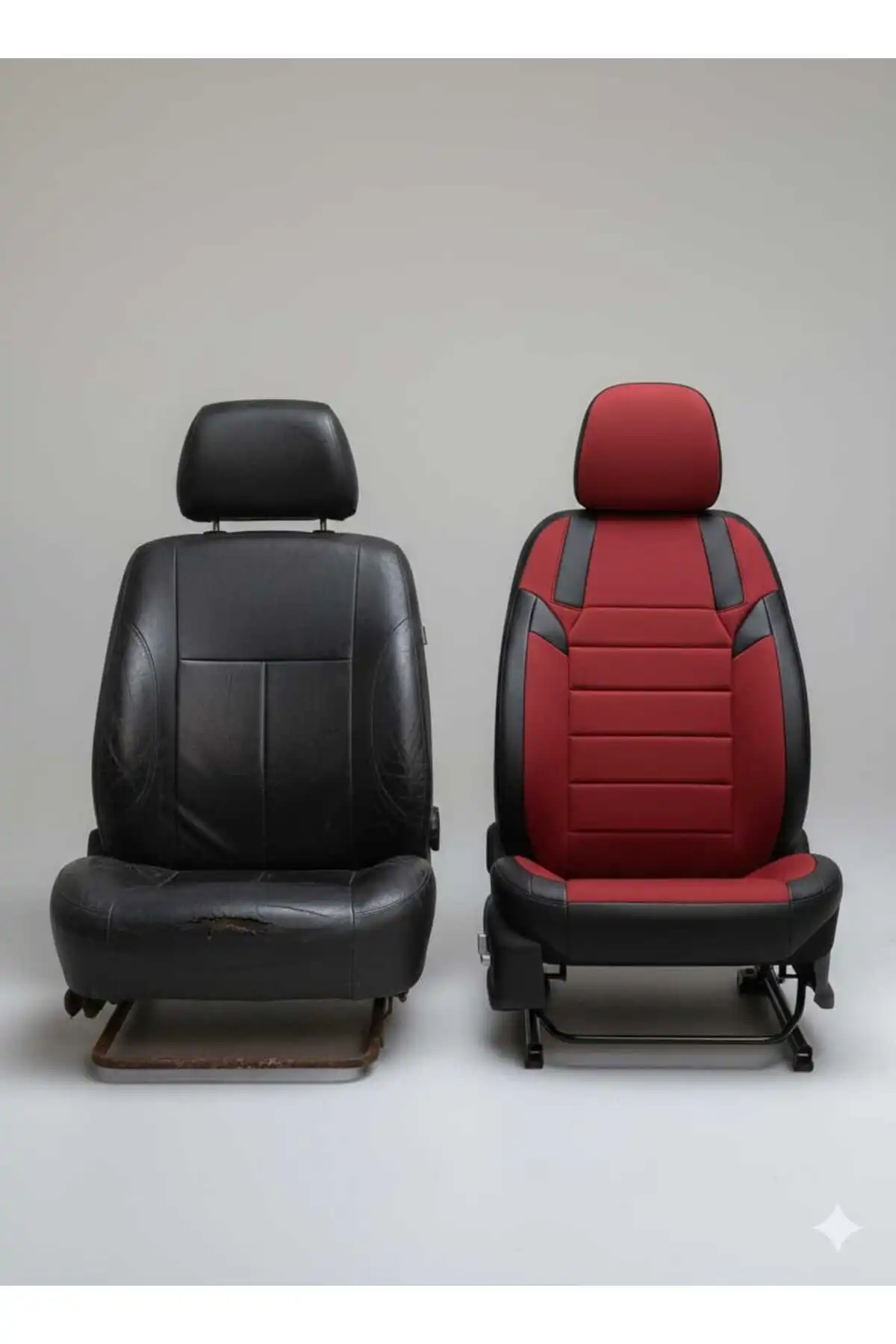 Mevas Monza Kırmızı Serisi Renault Symbol 2002-2008 Koltuk Kılıfı TAM SET