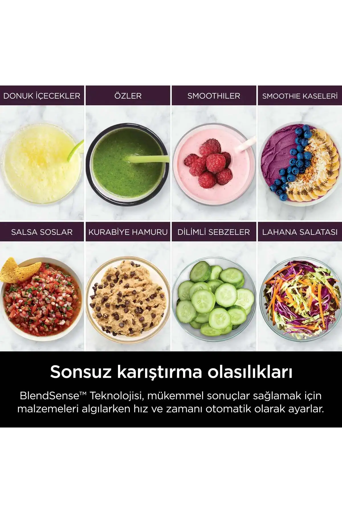 NINJA Detect Power BlendSense Blender Mutfak Sistemi
