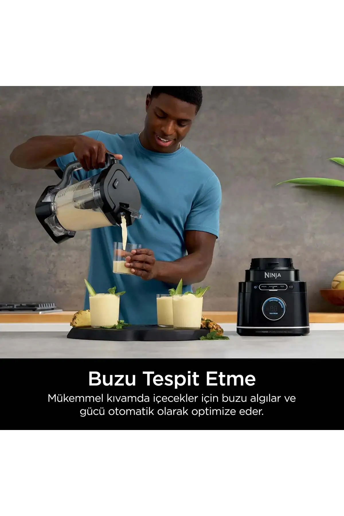 NINJA Detect Power BlendSense Blender Mutfak Sistemi