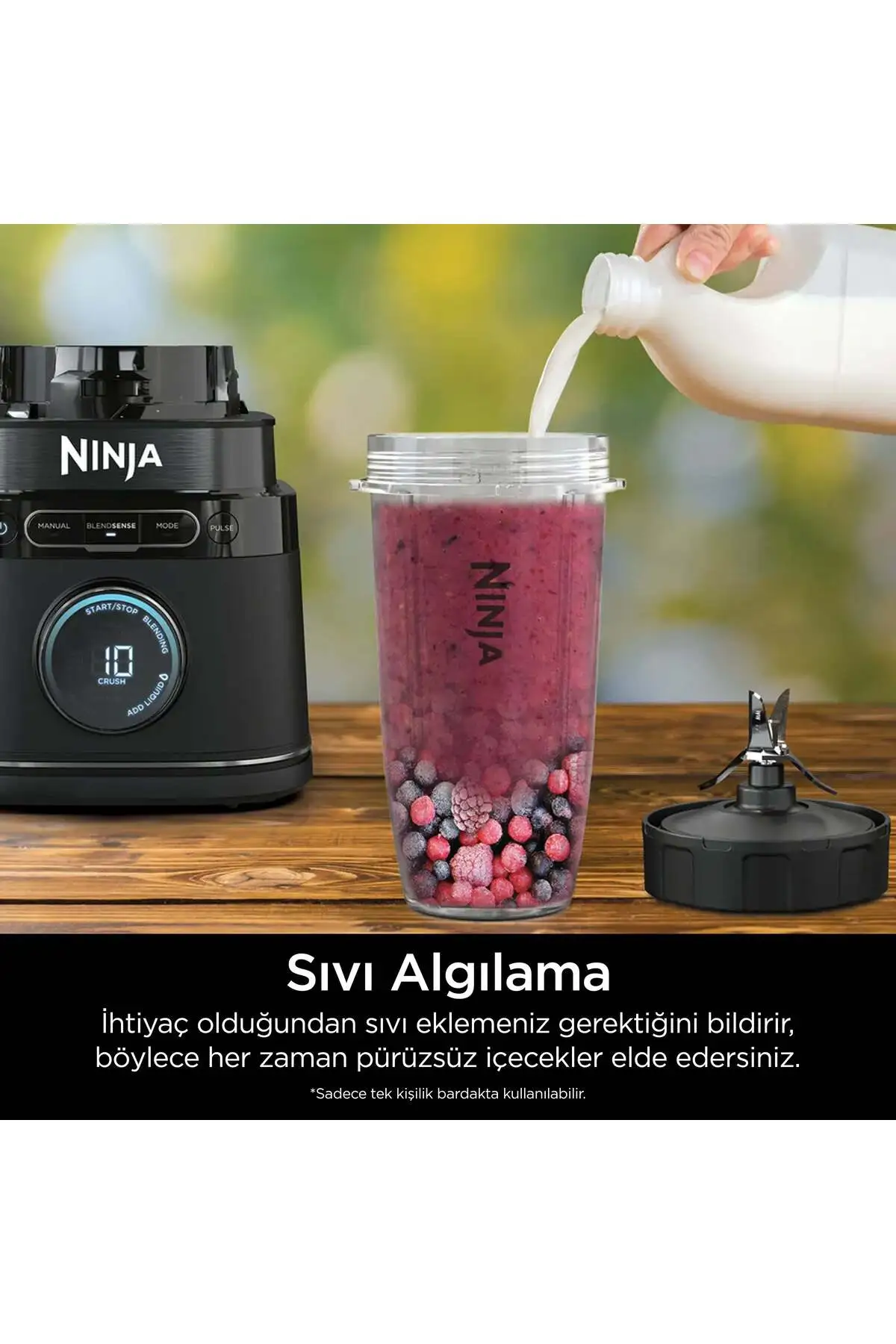 NINJA Detect Power BlendSense Blender Mutfak Sistemi