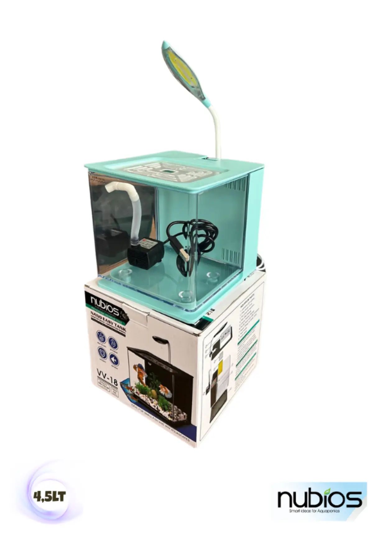 Nubios Nano Easy Tank 4,5 L Mavi