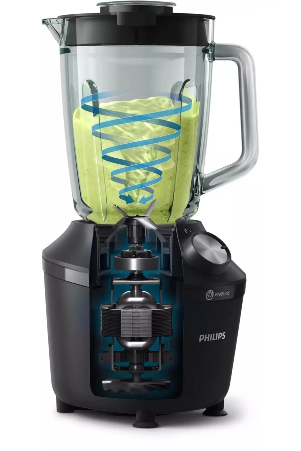 Philips 3000 Serisi Blender ProBlend Crush Teknolojisi, 600W, 2L Geniş Kapasite, 1,25L kapasite HR2291/41