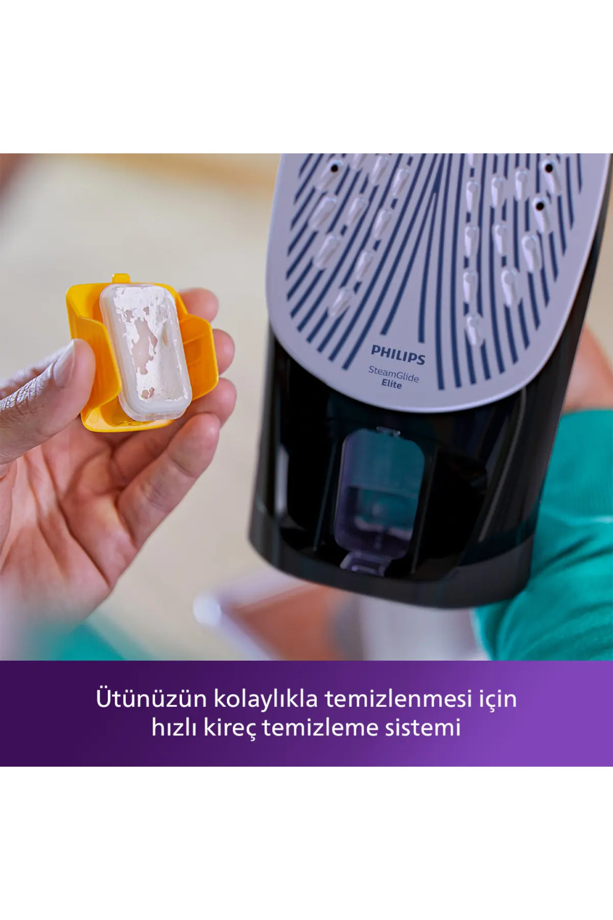 Philips 7500 Serisi Azur Buharlı Ütü, 3200W, 260 g'a kadar Turbo Şok Buhar, DST7511/80