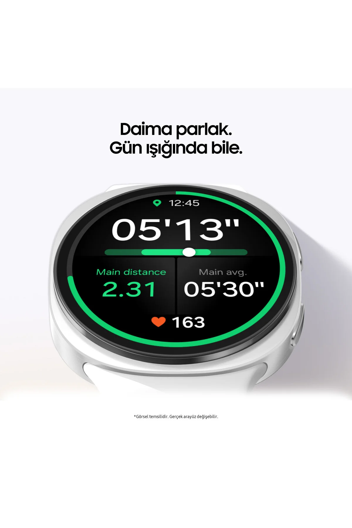 Samsung Galaxy Watch8 40mm Koyu Gri