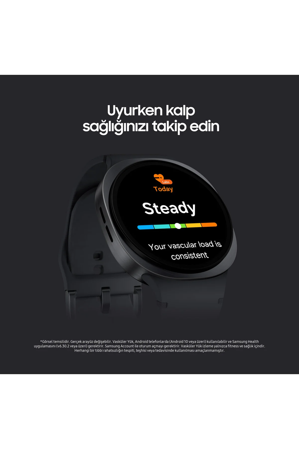 Samsung Galaxy Watch8 40mm Koyu Gri