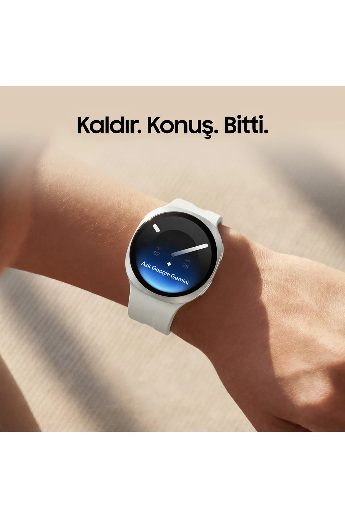 Samsung Galaxy Watch9 40mm Krem Akıllı Saat