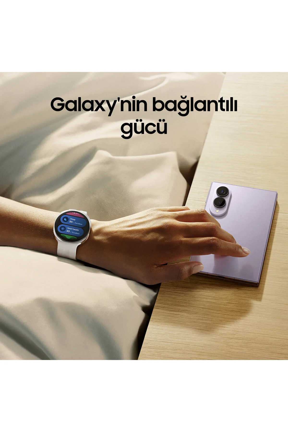 Samsung Galaxy Watch9 40mm Krem Akıllı Saat