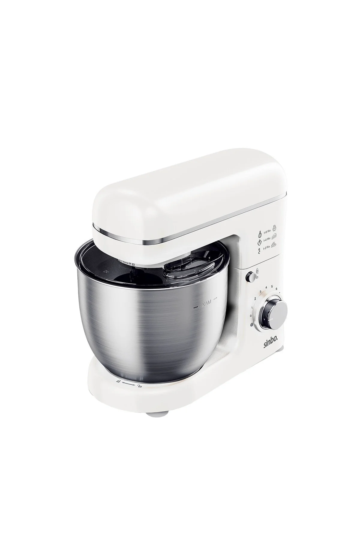 Sinbo SMX-2771 Stand Mikser | 1300W, 5L, Çok Fonksiyonlu Stand Mikser - Mutfak Şefi