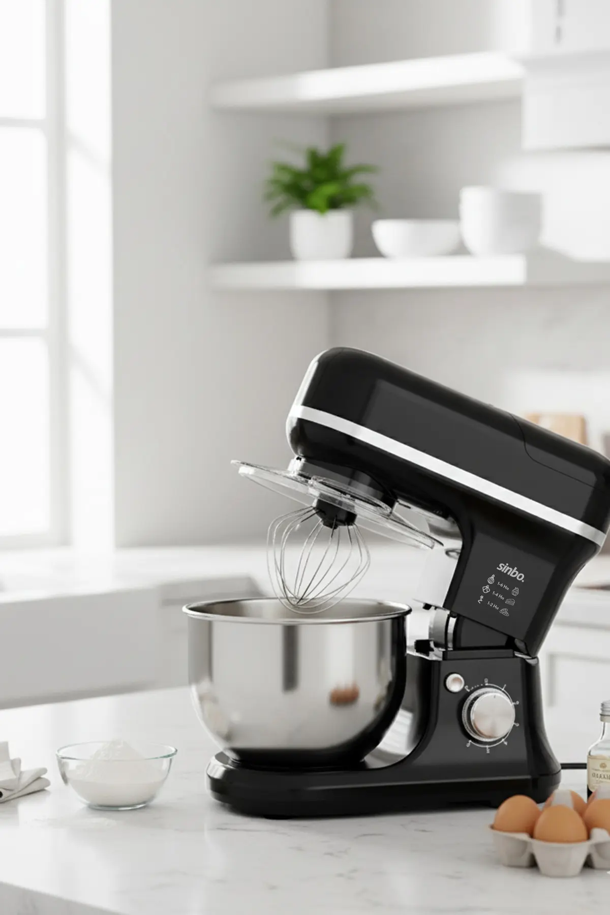 Sinbo SMX-2772 Çok Amaçlı 3ın1 Mutfak Şefi Hamur Yoğurma Kıyma Makinesi Sürahi Blender 1200w