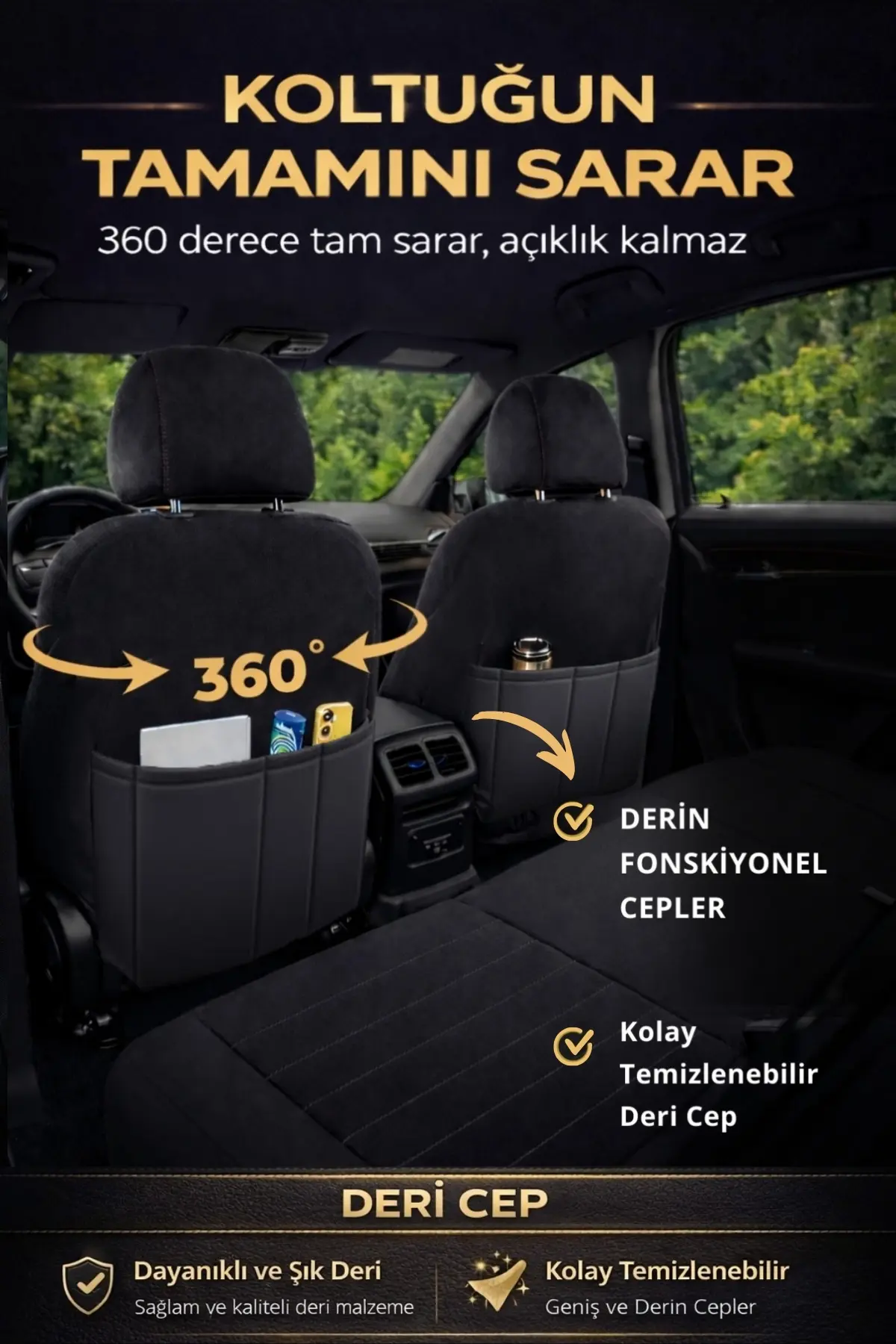 SM OTO KILIF Lifos Hafif Ticari Serisi Koton Kumaş Oto Koltuk Kılıfı Tam Set (BERLINGO-CADDY-CONNECT-COURIER-DOBLO-DOKKER-PARTNER)