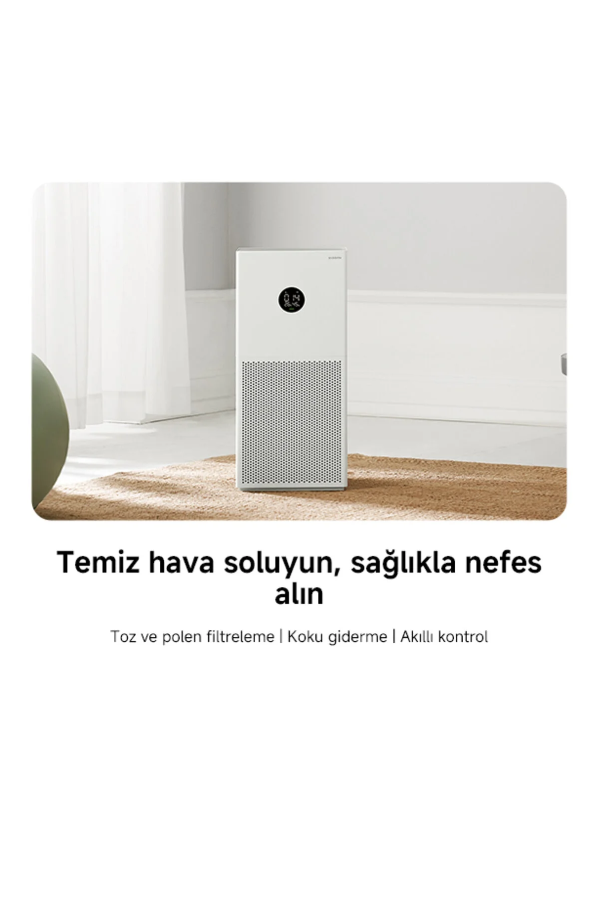Xiaomi Air Purifier 4 Lite Akıllı Hava Temizleyici Beyaz (Xiaomi Türkiye Garantili)