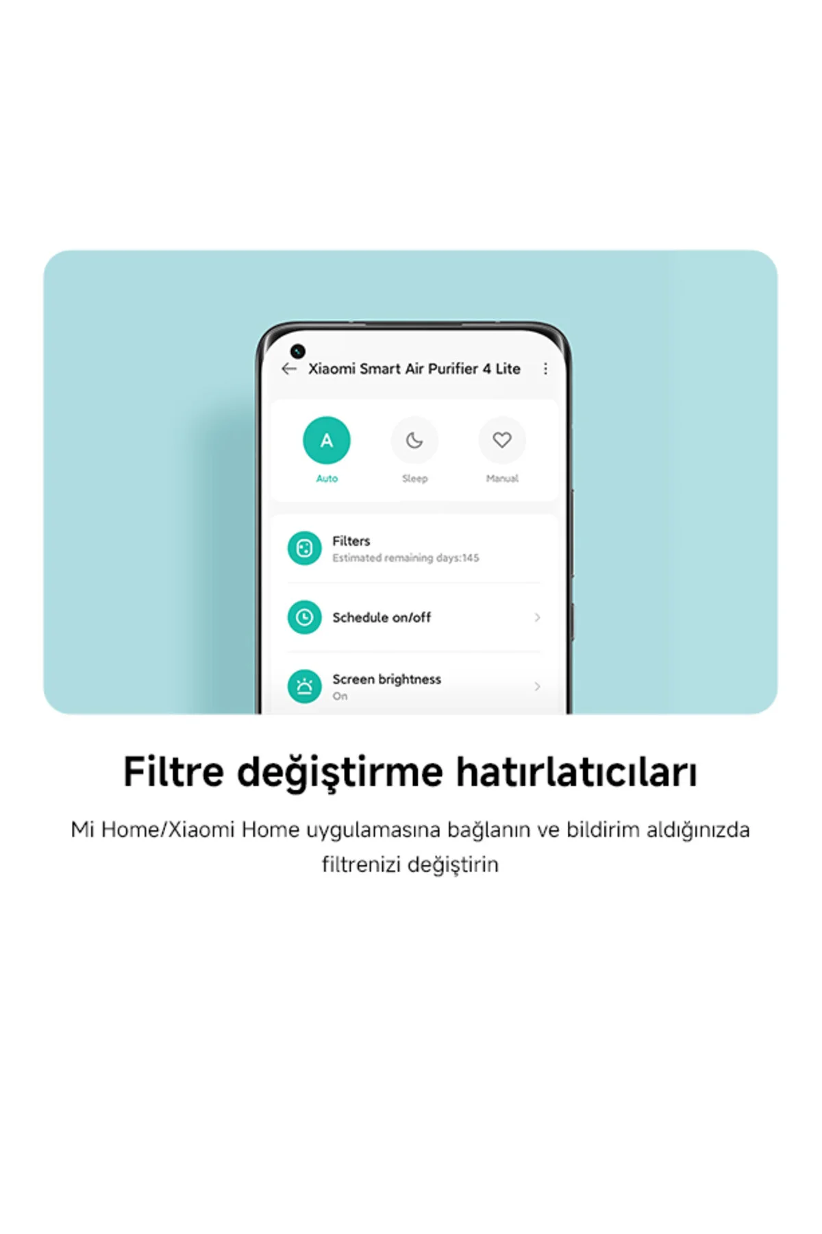 Xiaomi Air Purifier 4 Lite Akıllı Hava Temizleyici Beyaz (Xiaomi Türkiye Garantili)