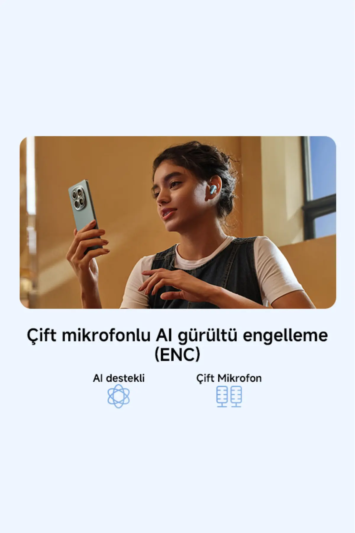 Xiaomi Redmi Buds 8 Lite Beyaz Kulakiçi Kulaklık TWS - ANC BT 5.4 (Xiaomi TR Garantili)