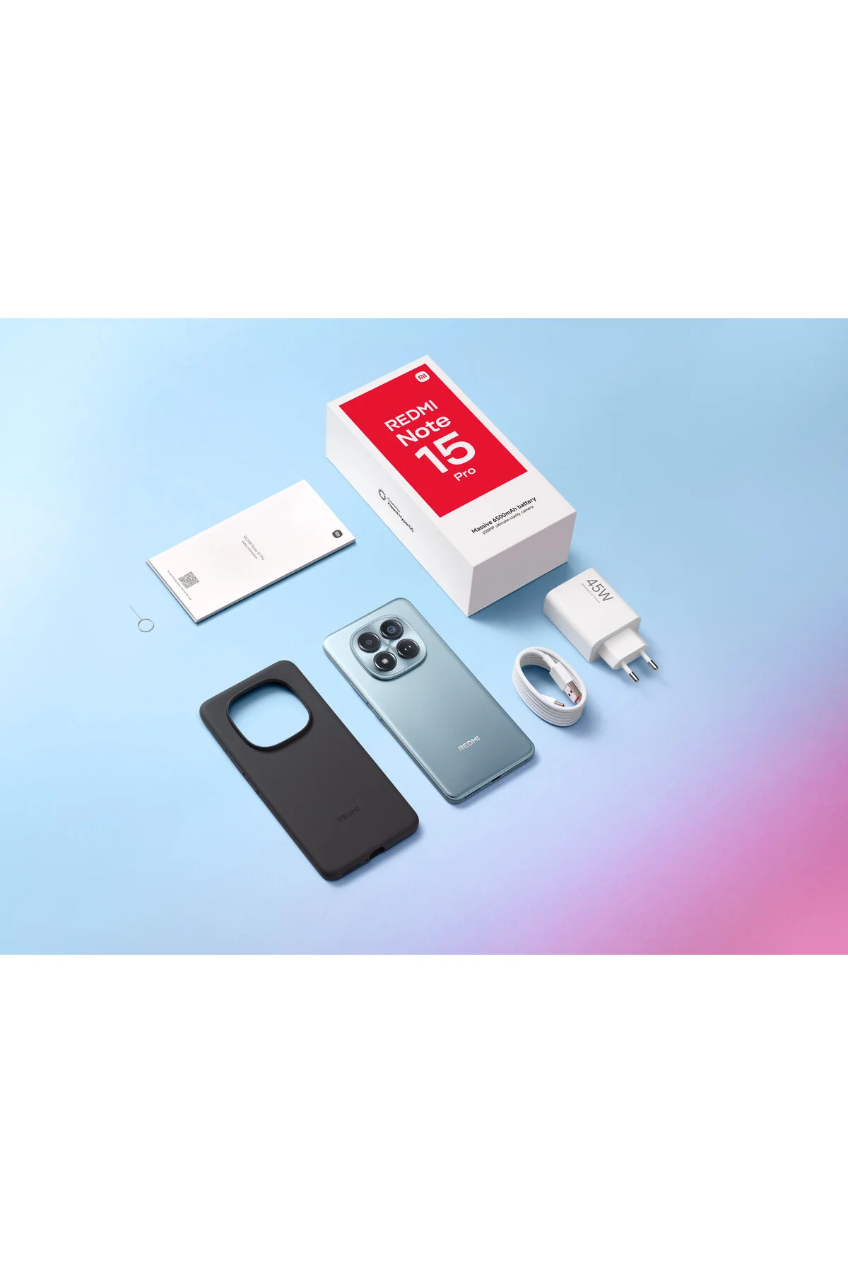Xiaomi Redmi Note 15 Pro 8 GB+256 GB Titanyum Gri (Xiaomi Türkiye Garantili )